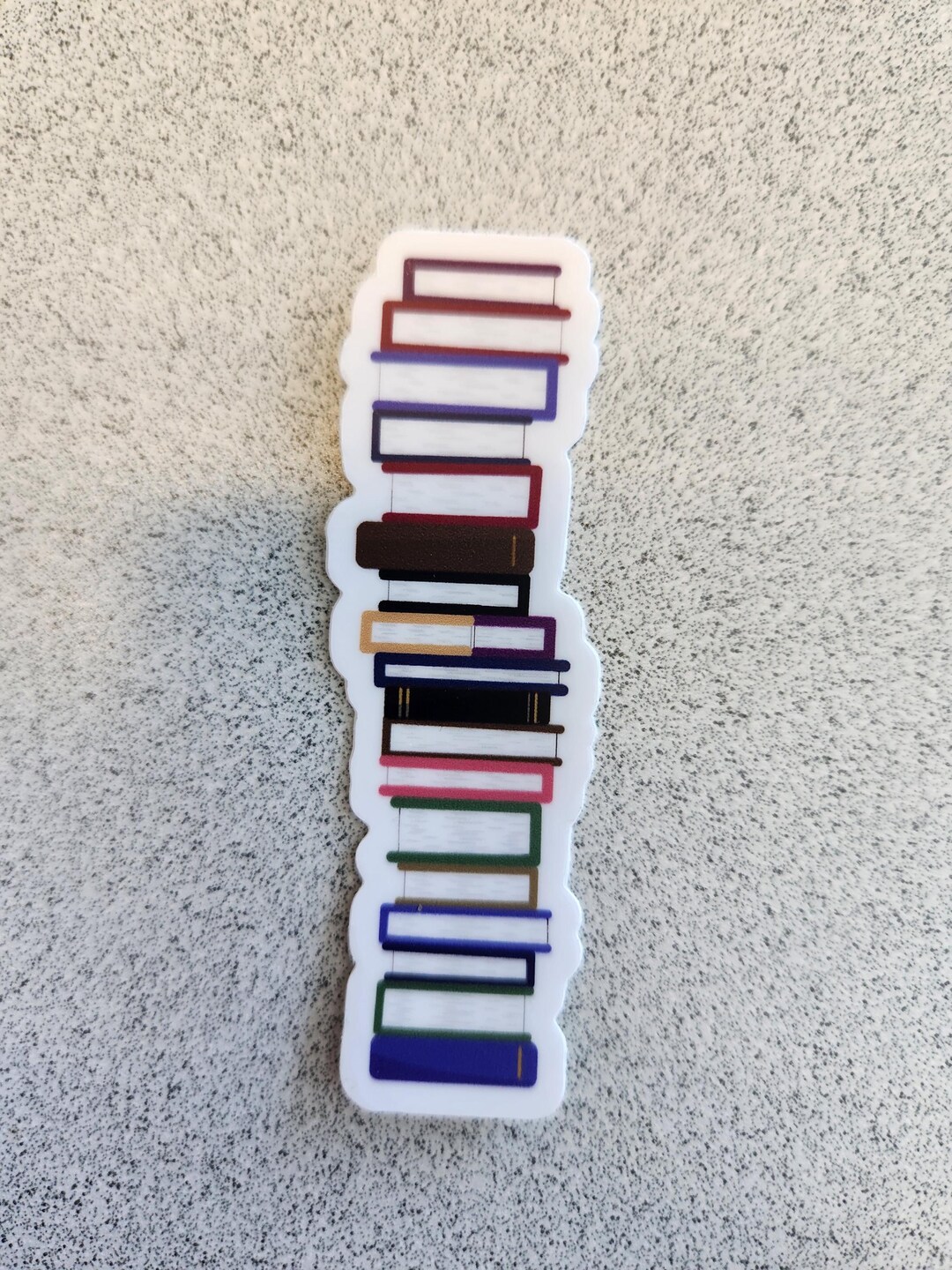Book Stack Sticker - Etsy