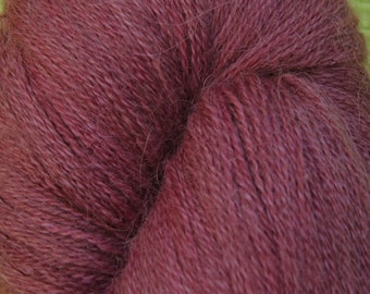 Dog Rose Merino/Alpaca/Silk Cobweb Lace Yarn.