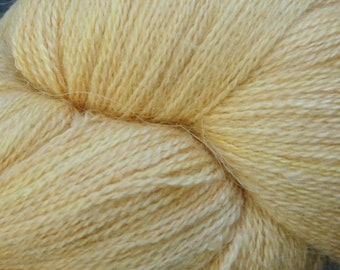 Daffodil Merino/Alpaca/Silk Cobweb Lace Yarn.