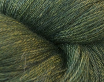 Pine Forest Merino/Alpaca/Silk Cobweb Lace Yarn.