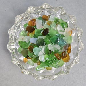Tiny Mediterranean Sea Glass: Bulk Lot for Jewelry & Crafts