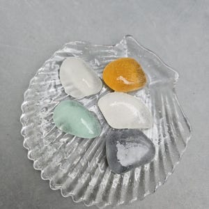 Large Thick Sea Glass / Sea Polished Glass Pieces / Beach Glass