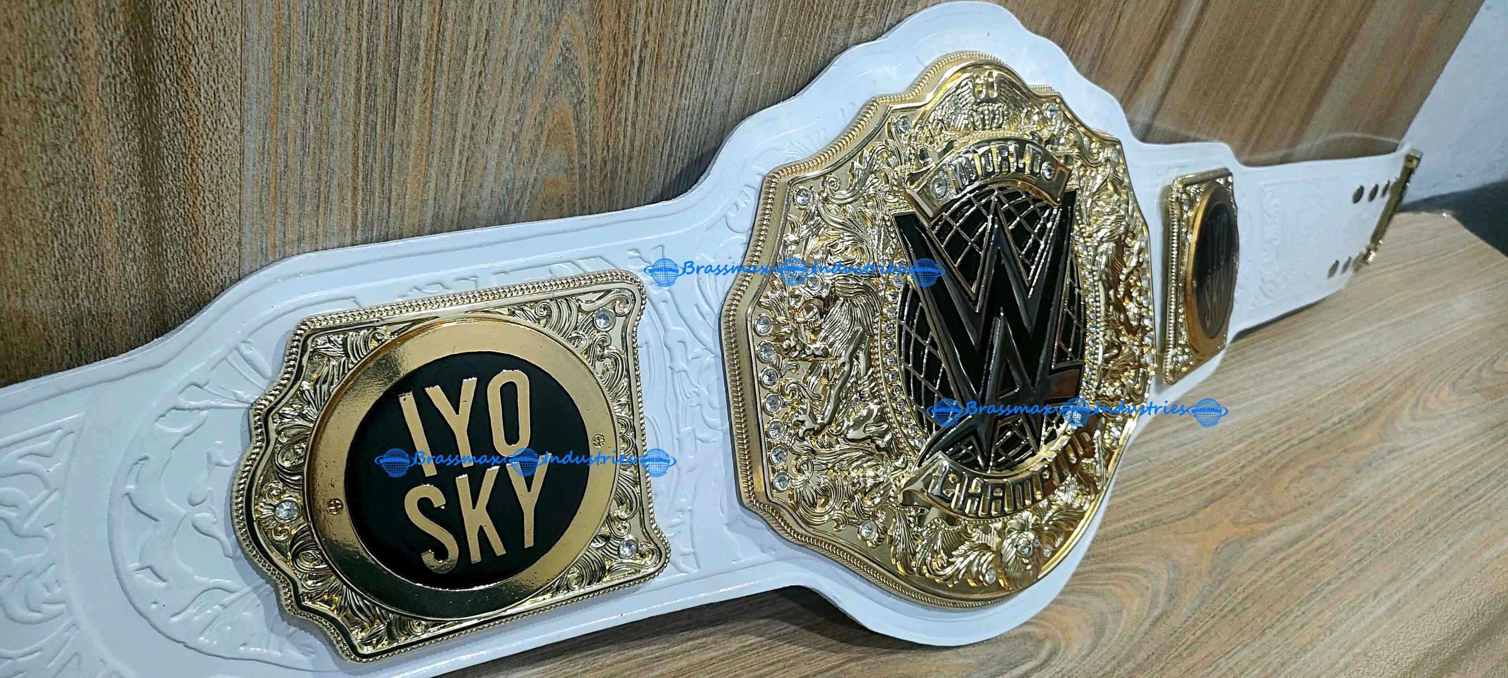 New Women's World Heavyweight Championship Belt - 8mm Zinc - SKY