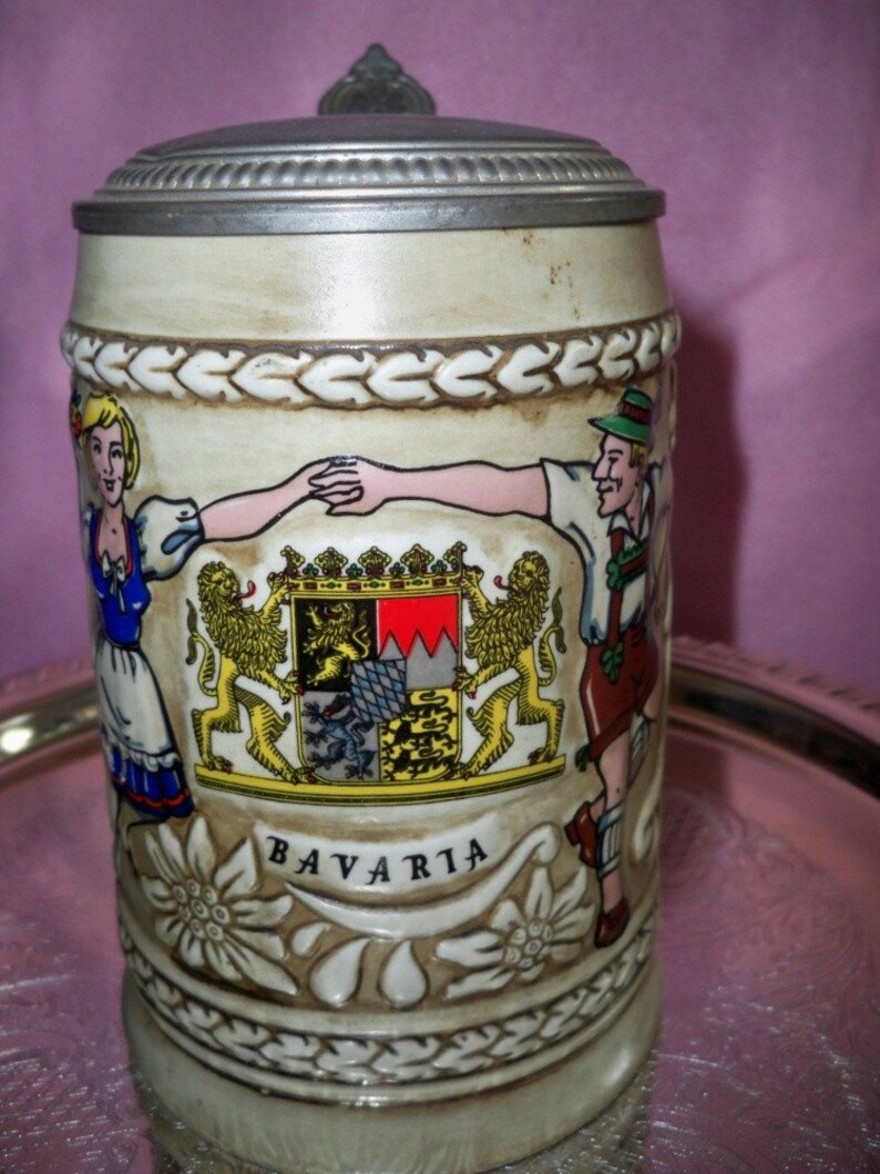 Ceramarte Beer Stein Mug Stein Cup 1982 Made in Brazil Etsy
