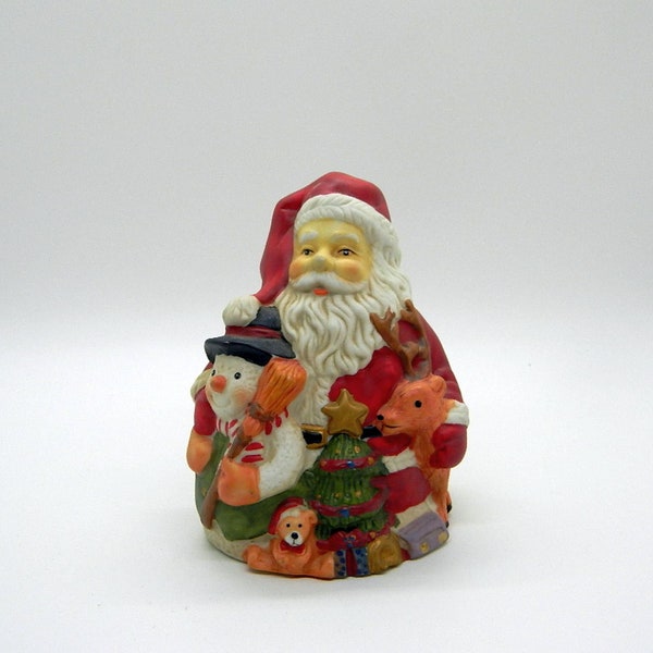 Vintage Santa Christmas Bell