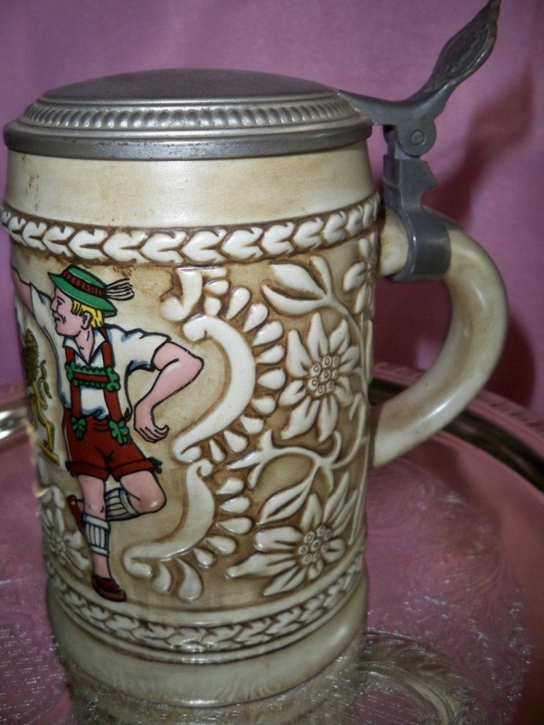 Ceramarte Beer Stein Mug Stein Cup 1982 Made in Brazil Etsy