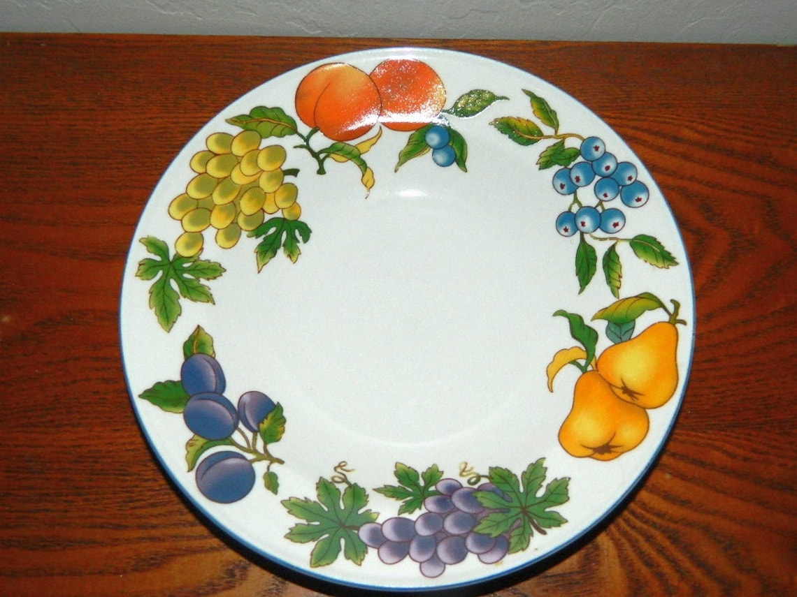Tabletops Unlimited Essence Large Rim Soup Bowl Fruit Etsy