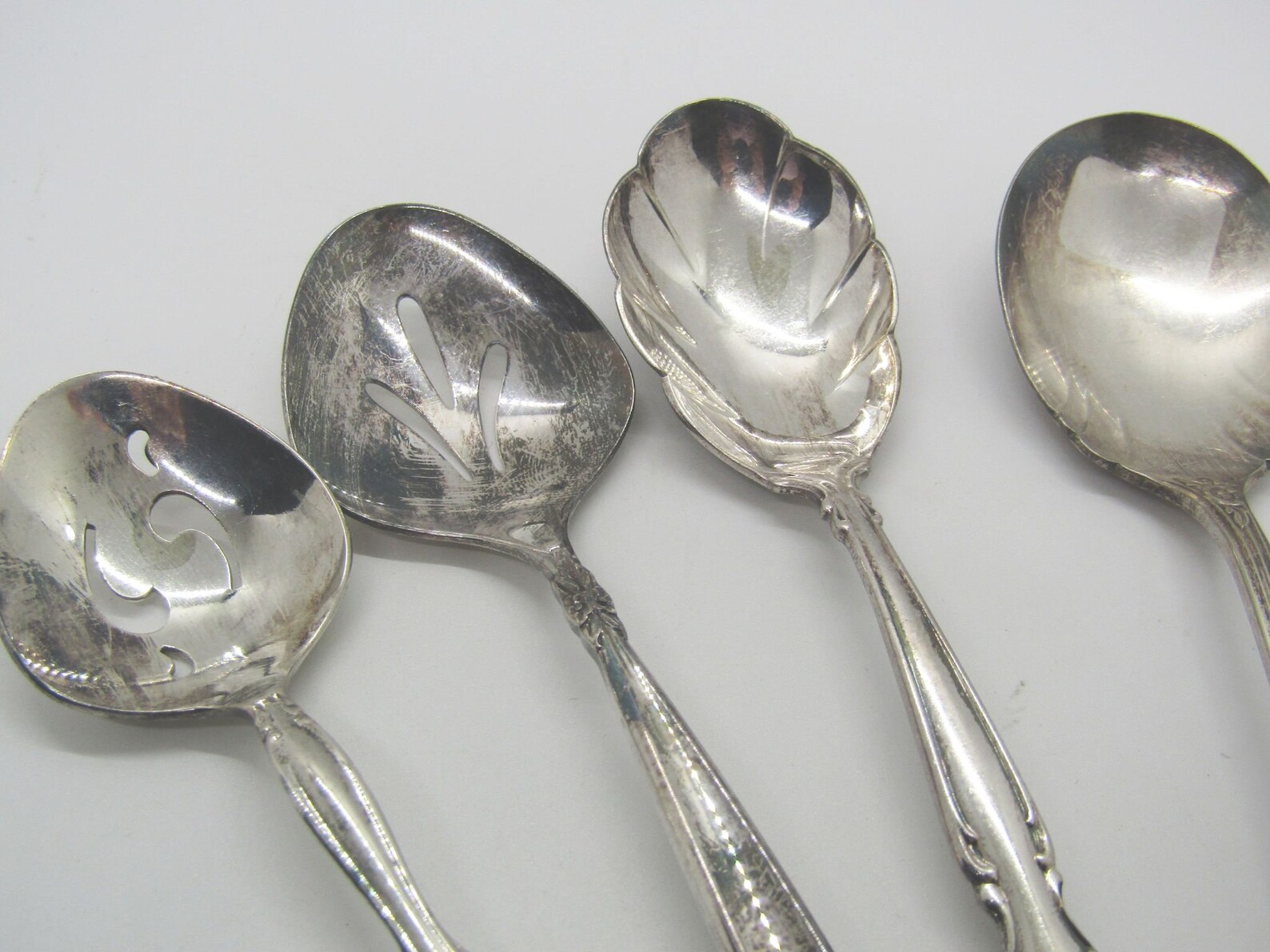 Antique Serving Spoons International Silver 1847 Rogers Etsy