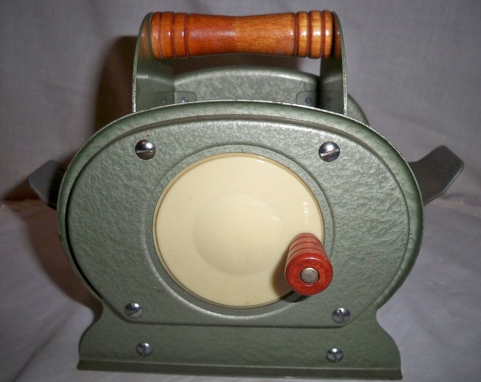 Vintage Hand Crank Card Shuffler by Johnson Etsy