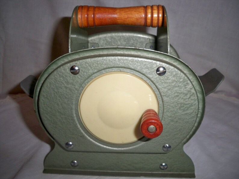 Vintage Hand Crank Card Shuffler by Johnson Etsy