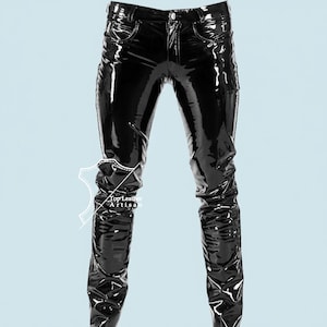 High Shine PVC Pants - Liquid Look Festival Trousers