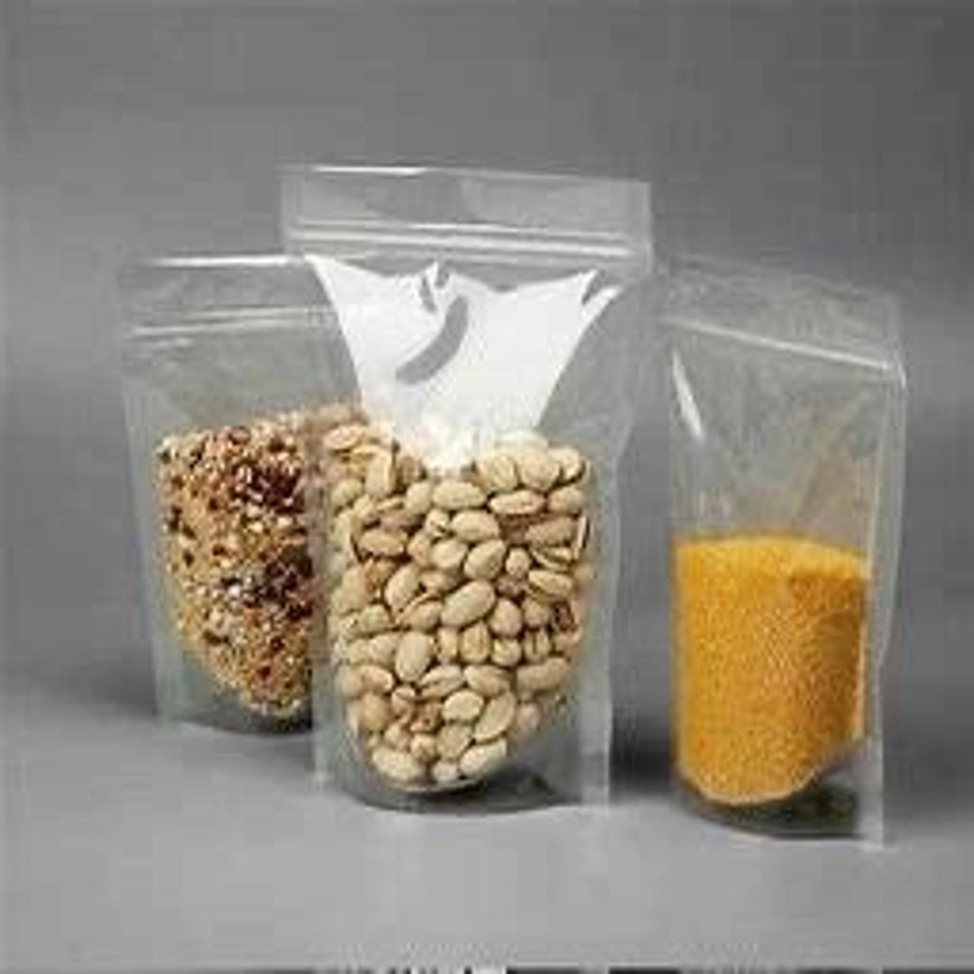 Custom Printed Full Color Pouches Candy Snacks Coffee, Zipper Closure ...