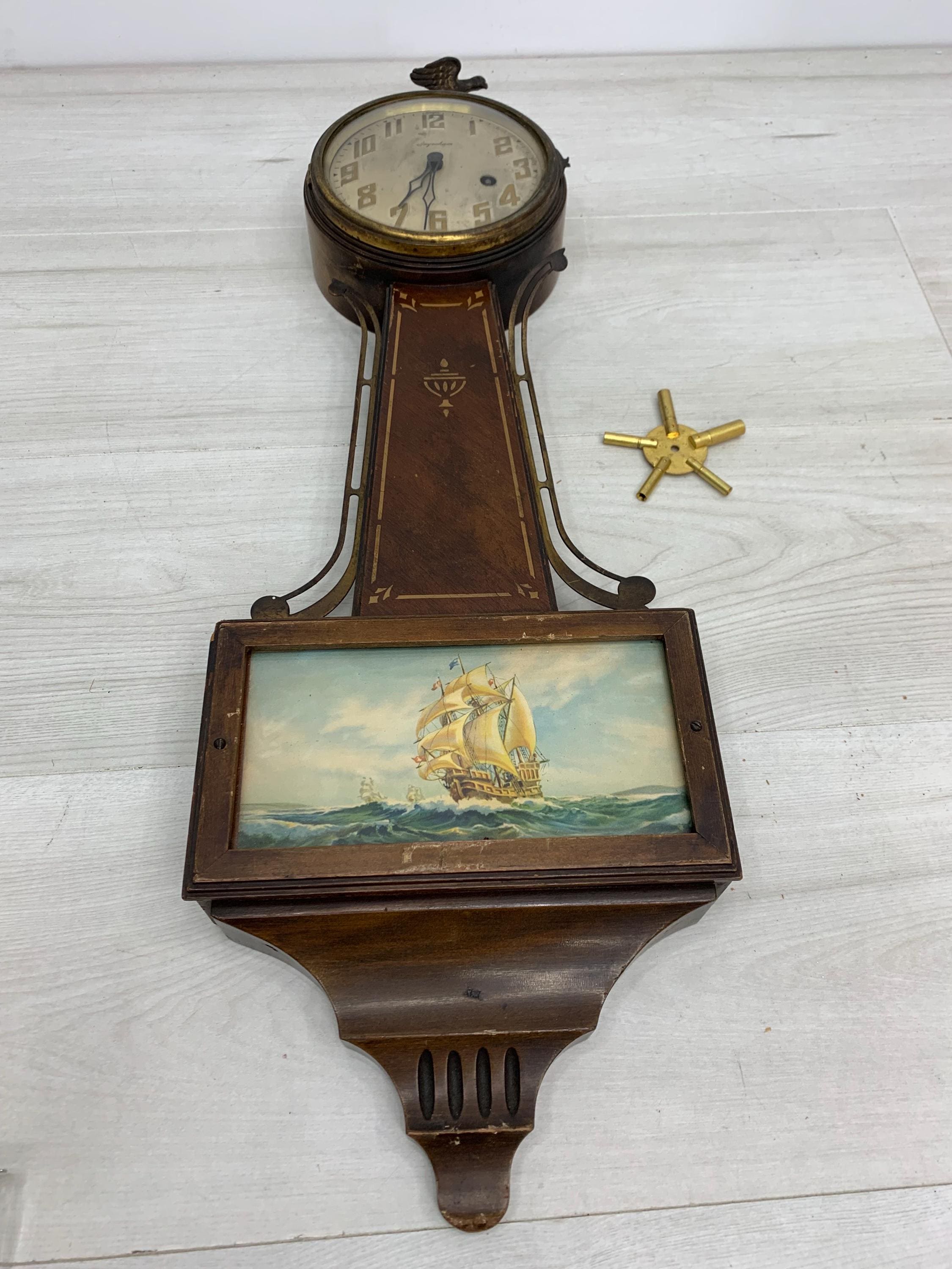 E. Ingraham Clock - Etsy