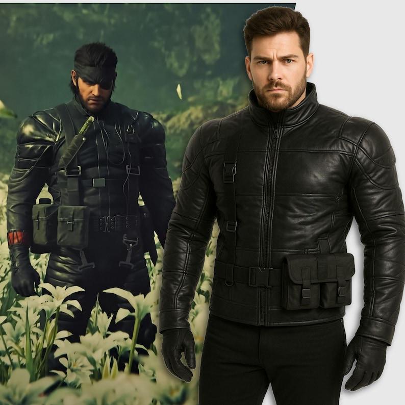 Metal Gear Solid Delta Jacket, Big Boss Snake Cosplay Jacket