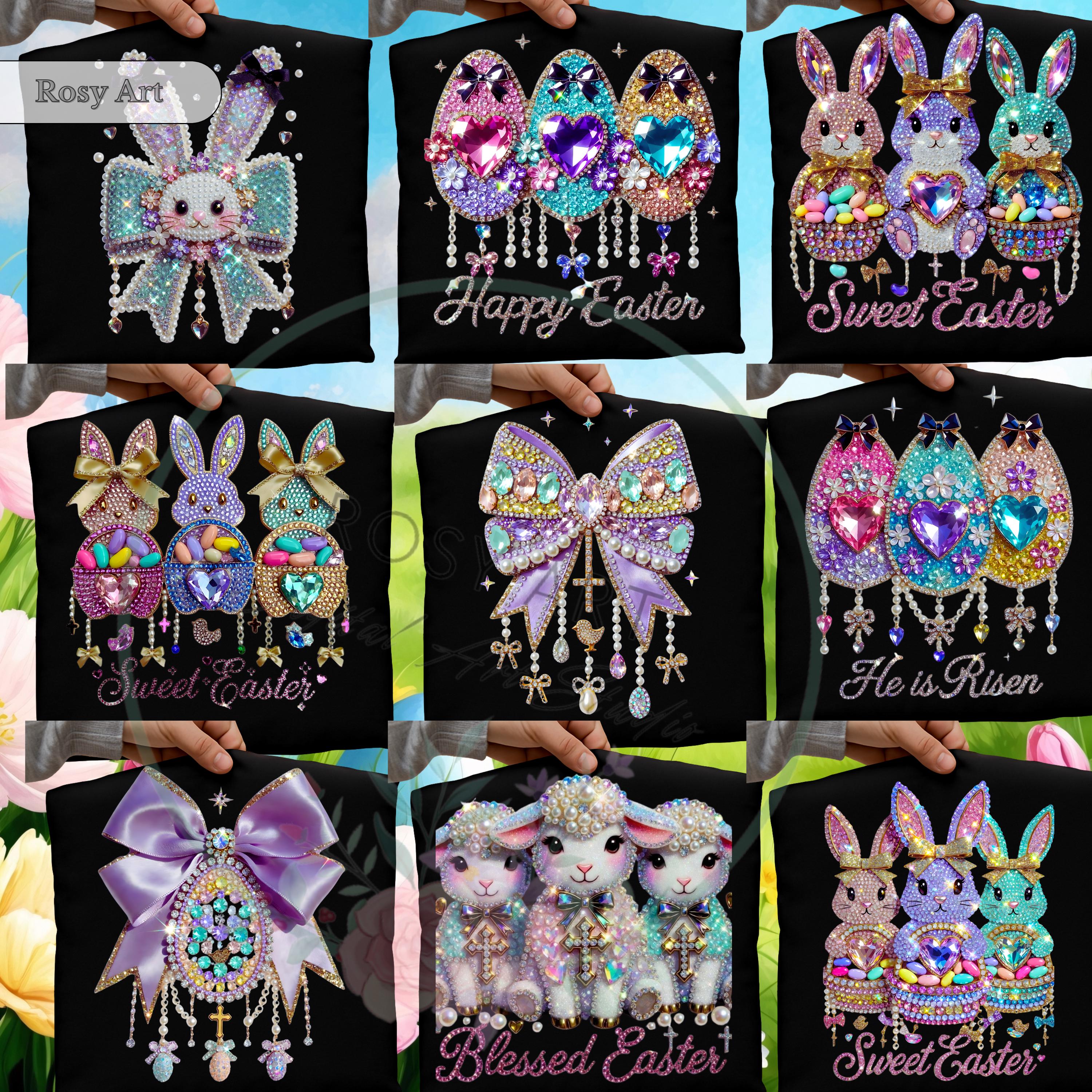 Easter Rhinestone - Etsy