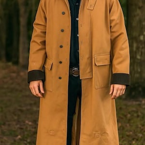 80s Long Coat - Etsy