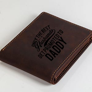 personalized gift for him, custom photo wallet, engraved wallet, anniversary gift for husband, boyfriend gift, husband, men, dad, grandpa