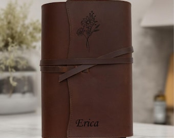 Custom Leather Bible Cover, Engraved Bible Cover, Personalized Bible, Custom Book Cover, Religious Gift, Custom Bible, Leather Book Cover