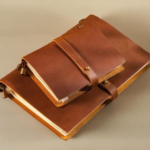 Cuaderno de cuero personalizado recargable, cubierta de cuaderno A5 antigua, diario de viaje de cuero, diario de cuero rústico,