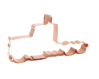 Semi Trailer Truck Copper Cookie Cutter  - Handcrafted by The Fussy Pup