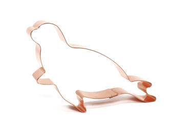 Copper Sea Lion Cookie Cutter - Beach Design (5 x 2.5 inches) - Made in USA