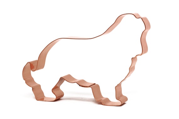 No. 1 Cavalier King Charles Spaniel Copper Dog Breed Cookie Cutter 5 X 3.5 inches - Handcrafted by The Fussy Pup