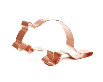 Copper Armadillo Cookie Cutter - Zoo Animal Design (2.5 x 5 inches) - Made in USA