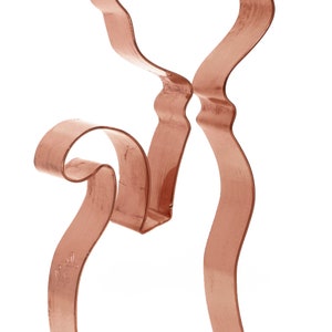 Fancy Kitty Copper Cookie Cutter Handcrafted by The Fussy Pup image 3