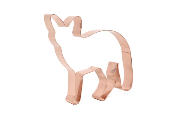 Bat Eared Fox ~ Zoo Mammals ~ Copper Animal Cookie Cutter - Handcrafted by The Fussy Pup