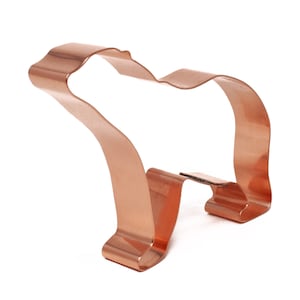 Cheetah - Zoo Mammals Cookie Cutter, 5.25 Copper Big Cat