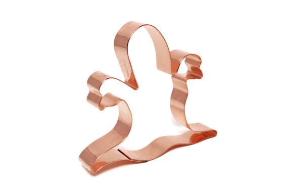 Copper Ghost Cookie Cutter - Halloween Cookie Cutter, 4.25 x 4 Inches, Made in USA