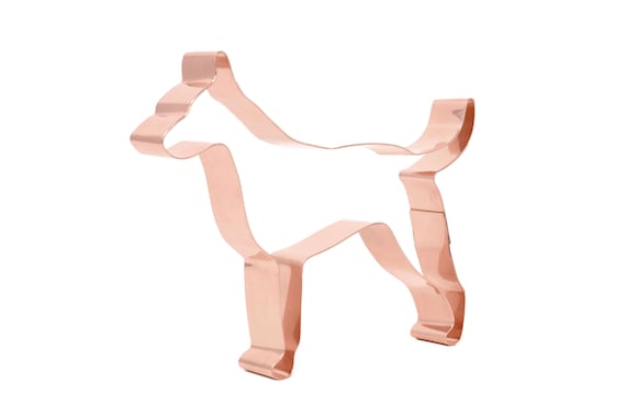 American Hairless Terrier ~ Copper Dog Breed Cookie Cutter ~ Handcrafted by The Fussy Pup