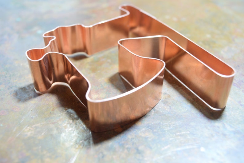 Vintage Sewing Machine Copper Cookie Cutter Handcrafted by | Etsy