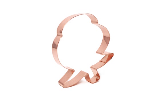 Handcrafted by The Fussy Pup 4 Inch Cotton Boll Cookie Cutter