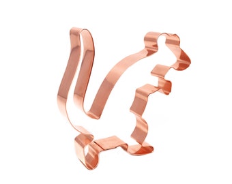 Copper Rat Cookie Cutter - Animal Design (4 x 3.75 inches) - Made in USA