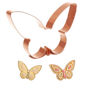 Butterfly Cookie Cutter – 4.75 x 3.25 Inches, Spring and Garden Baking Tool –  Made in USA