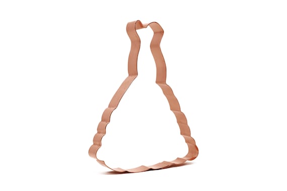 Mermaid / Trumpet Style Wedding or Prom Dress ~ Copper Cookie Cutter - Handcrafted by The Fussy Pup