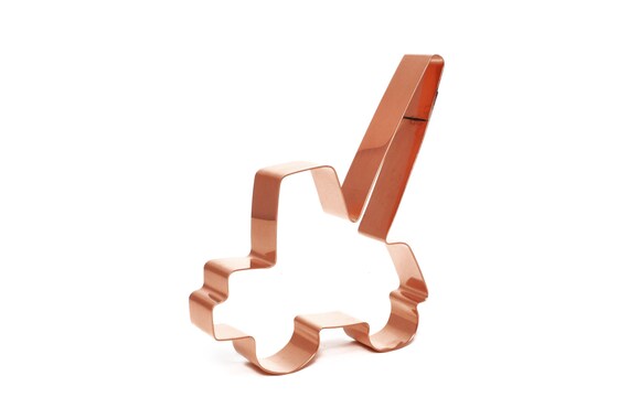 Small Crane Construction Zone Cookie Cutter - Hand Crafted by The Fussy Pup