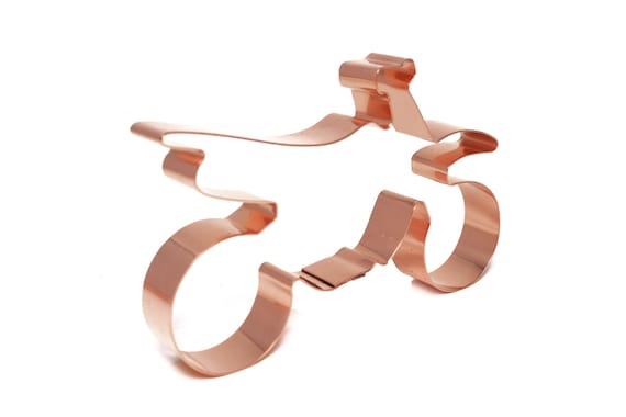 The Fussy Pup Ragdoll Cat Copper Cookie Cutter - Handmade Heavyweight Solid Copper