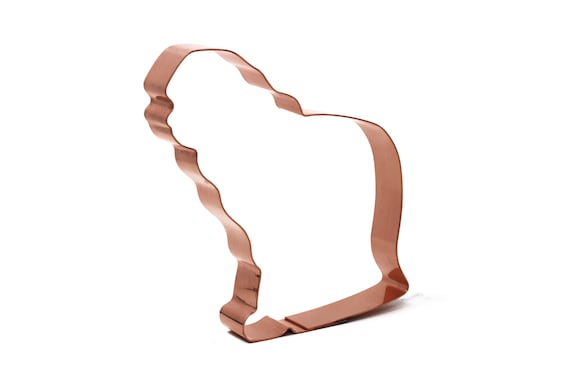 Sitting Scottish Fold Cat Breed Cookie Cutter - Handcrafted by The Fussy Pup