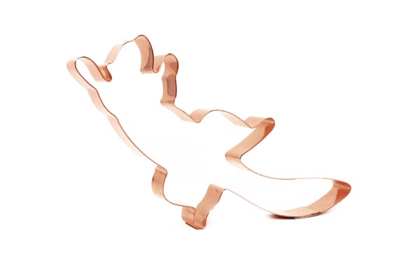 Climbing Squirrel  ~ Copper Animal Cookie Cutter - Handcrafted by The Fussy Pup