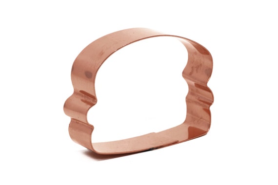 Mini Slider Burger Copper Cookie Cutter - Handcrafted by The Fussy Pup