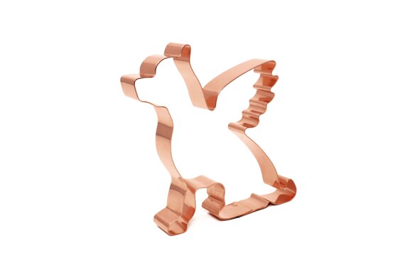 Chihuahua Dog Angel with Wings ~ Copper Cookie Cutter - Handcrafted by The Fussy Pup