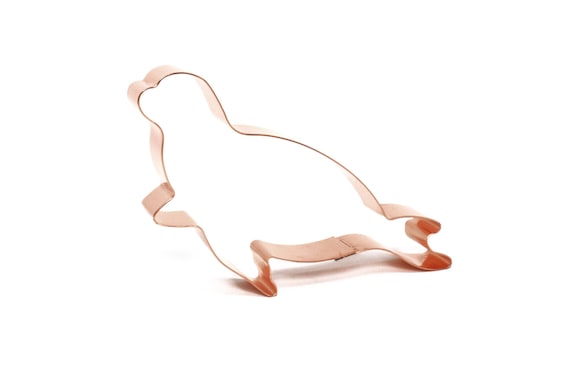 Sea Lion Copper Cookie Cutter - Handcrafted by The Fussy Pup