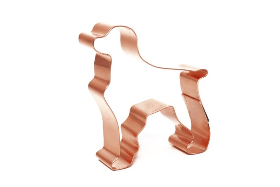 Small Brittany Spaniel Dog Breed Cookie Cutter 2.75 x 3 inches - Handcrafted Copper Cookie Cutter by The Fussy Pup