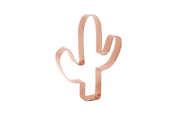 5 inch Cactus Cookie Cutter - Handcrafted by The Fussy Pup