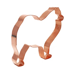 Samoyed Cookie Cutter – 4.5 Inch Copper Dog Cookie Cutter for Baking or Dog Lover Gift – Made in USA