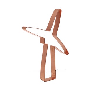 Windmill Cookie Cutter – Handmade Copper Baking Mold for Farmhouse & Rustic Baking