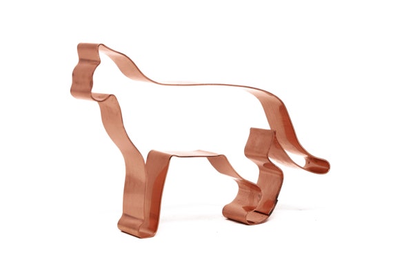 Savannah Cat Copper Cookie Cutter - Handcrafted by The Fussy Pup