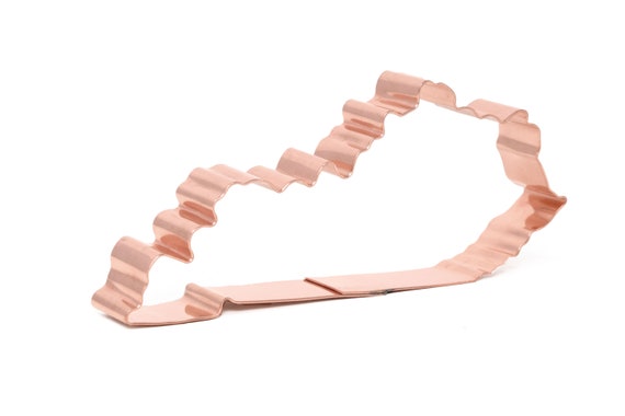 State of Kentucky Cookie Cutter - Handcrafted Copper Cookie Cutter by The Fussy Pup